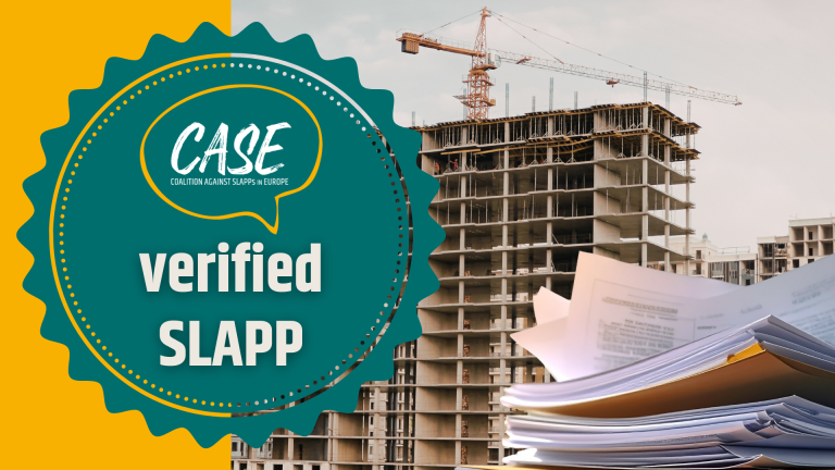 Verified SLAPP: Serbian Construction Company Targets City Councillor over Permit Concerns